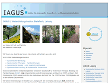 Tablet Screenshot of iagus.de